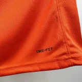 2025-26 Cleveland Cavaliers JAMES #23 Orange City Edition Top Quality Hot Pressing NBA Jersey