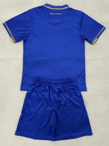 2025-26 Monaco Away Kids Soccer Jersey