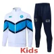 2025-26 Napoli White Kids Jacket Tracksuit #E25190(童装)