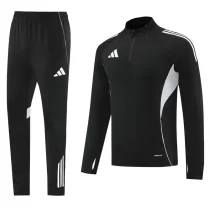 2025 AD Black Half Pull Tracksuit #AB09 (半拉链)
