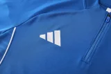 2025 AD Fancy blue Half Pull Tracksuit #AB09 (半拉链)