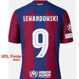 23-24 BAR Home Player Version Soccer Jersey