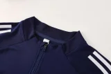2025 AD Royal blue Half Pull Tracksuit #AB09 (半拉链)