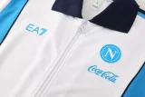 2025-26 Napoli White Jacket Tracksuit #02