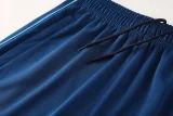 2025 AD Lake blue Half Pull Tracksuit #AB09 (半拉链)