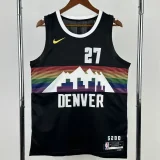 2025-26 Nuggets MURRAY #27 Black City Edition Top Quality Hot Pressing NBA Jersey