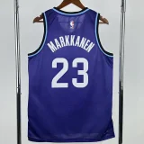 2025-26 JAZZ MARKKANEN #23 Purple Top Quality Hot Pressing NBA Jersey
