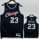 2025-26 BULLS JORDAN #23 Black City Edition Top Quality Hot Pressing NBA Jersey