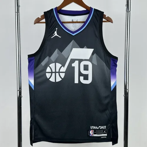 2025-26 JAZZ BAILEY #19 Black Top Quality Hot Pressing NBA Jersey (Trapeze Edition) 飞人版