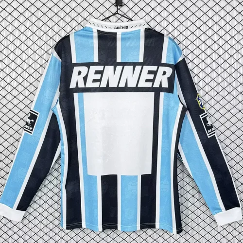 1997-1998 Gremio Home Retro Long Sleeve Soccer Jersey (长袖)