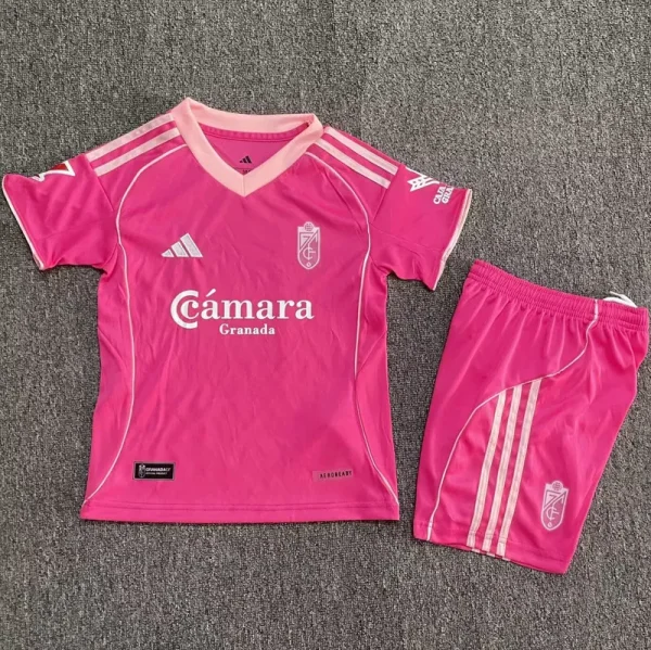 2025-26 Granada Pink Kids Soccer Jersey