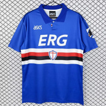 1993-1994 Sampdoria Home Retro Soccer Jersey