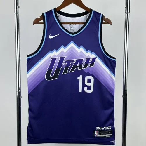 2025-26 JAZZ BAILEY #19 Purple Top Quality Hot Pressing NBA Jersey