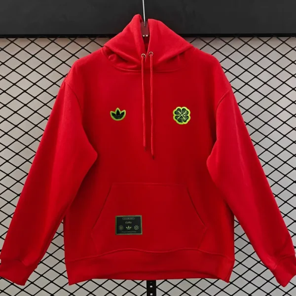 2025-26 Celtic Red Hoody 红色(加绒)