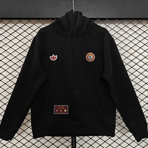 2025-26 Aston Villa Black Hoody 黑色(加绒)