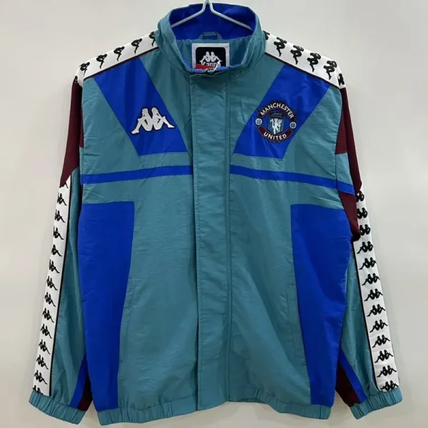 1967 Man Utd Green Retro Windbreaker #刺绣