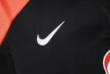 2025-26 Brazil Black Half Pull Tracksuit #B25131(半拉链)