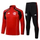 2025-26 Flamengo Red Half Pull Tracksuit #B25120(半拉链)