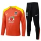 2025-26 Brazil Orange Half Pull Tracksuit #B25119(半拉链)