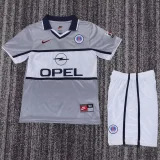 2000-2001 PSG Away Kids Retro Soccer Jersey