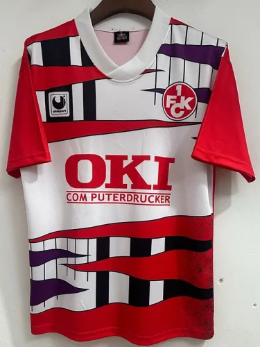 1991-1992 Kaiserslautern Home Retro Soccer Jersey