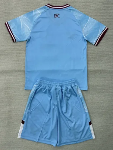 2025-26 Burnley Away Kids Soccer Jersey