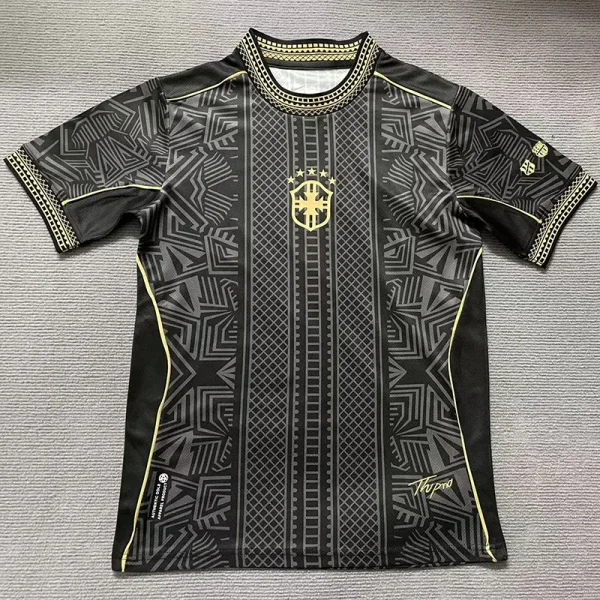 2025-26 Brazil Black Gold Special Edition Training shirts