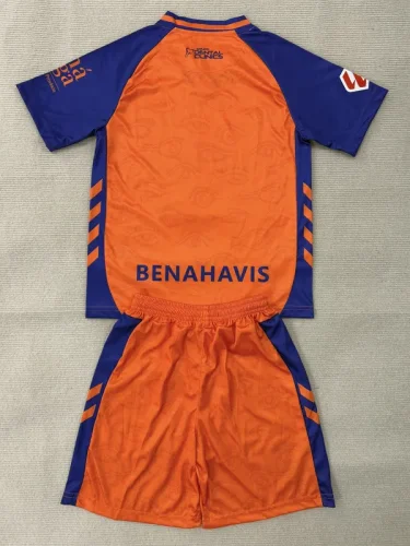 2025-26 Malaga Third Kids Soccer Jersey