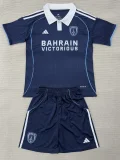 2025-26 Paris FC Home Kids Soccer Jersey