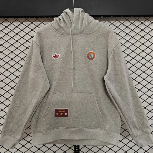 2025-26 Aston Villa Grey Hoody 灰色(加绒)