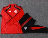 2025-26 Flamengo Red Half Pull Tracksuit #B25120(半拉链)
