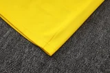 2025-26 Brazil Yellow Half Pull Tracksuit #B25134(半拉链)
