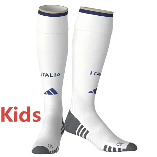 2026-27 Italy Home White Kids Socks(儿童)