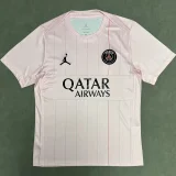 2025-26 PSG Pink White Special Edition Fans Soccer jersey