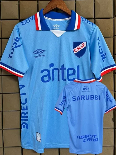 2025-26 Club Nacional Fourth Fans Soccer Jersey