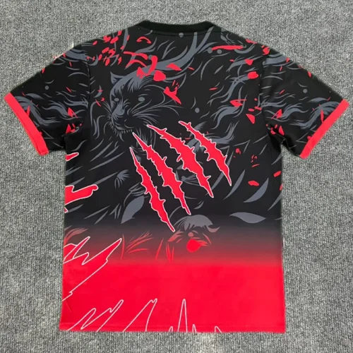 2025-26 Brazil Red Special Edition Training shirts (猎豹)