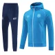 2025-26 Napoli Blue Hoodie Jacket Tracksuit #01