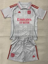 2025-26 Lyon Third Kids Soccer Jersey