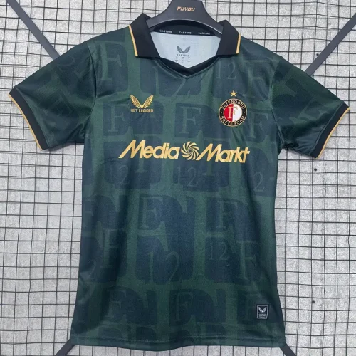 2025-26 Feyenoord Fourth Fans Soccer Jersey