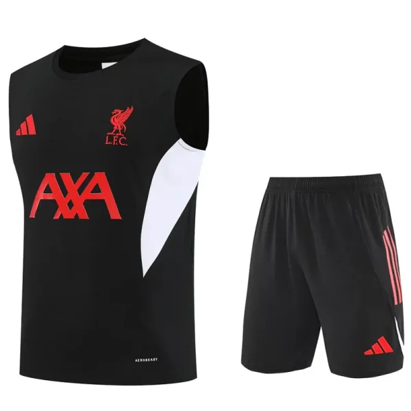 2025-26 LIV Black Tank top and shorts suit