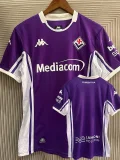 2025-26 Fiorentina Home Fans Soccer Jersey (广告版)