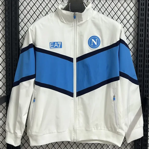 2025-26 Napoli White Windbreaker