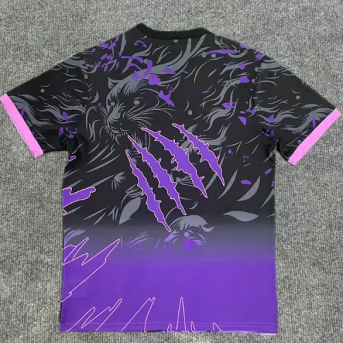 2025-26 Brazil Purple Special Edition Training shirts (猎豹)