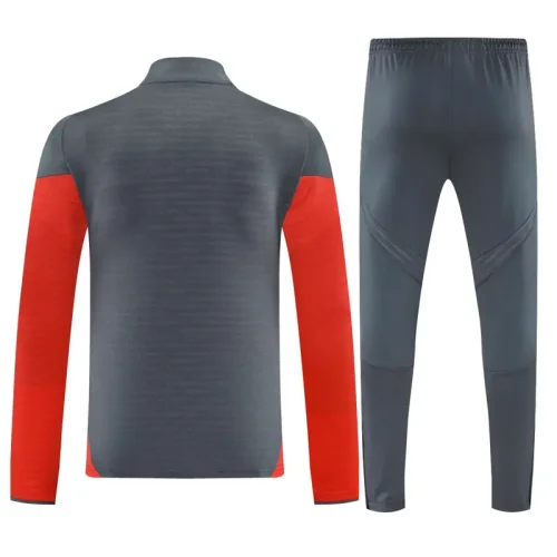 25-26 Bayern Gray Half Pull Tracksuit (半拉链)