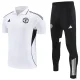 25-26 Man Utd White Polo Tracksuit