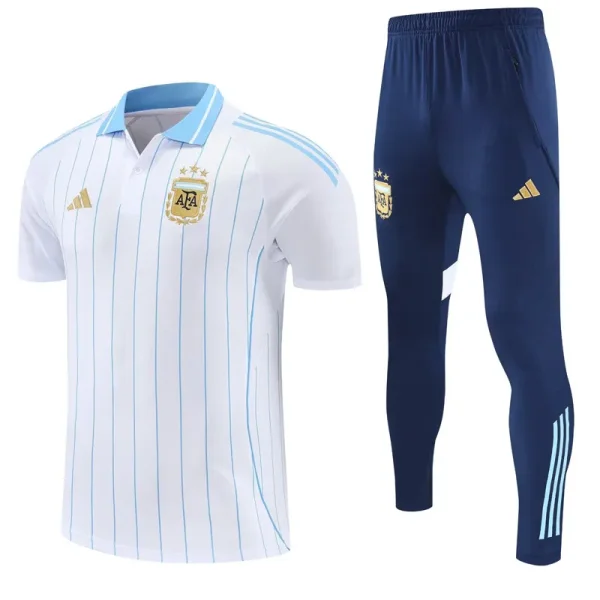 25-26 Argentina White Polo Tracksuit