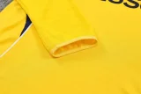 25-26 Boca Juniors Yellow Half Pull Tracksuit (半拉链)