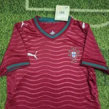 26-27 Portugal Home Kids Soccer Jersey