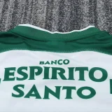 2003-2004 Sporting Lisbon Home Kids Retro Soccer Jersey