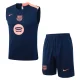 25-26 BAR Royal blue Tank top and shorts suit #D25258